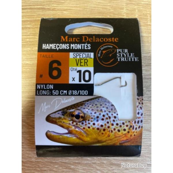 Hameons monts truite delacoste spcial ver n6 0,18