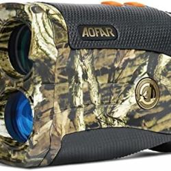 AOFAR HX-1200T Télémètre Chasse 1200m Camo Imperméable 6X 25mm Mode Arc Gamme Batterie