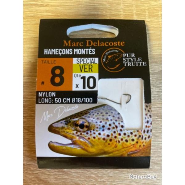 Hameons monts truite delacoste spcial ver n8 0,18