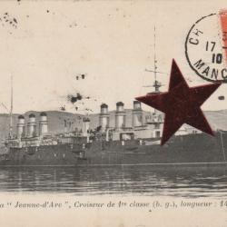 CPA - Marine de Guerre. La Jeanne d'Arc Croiseur - N°597