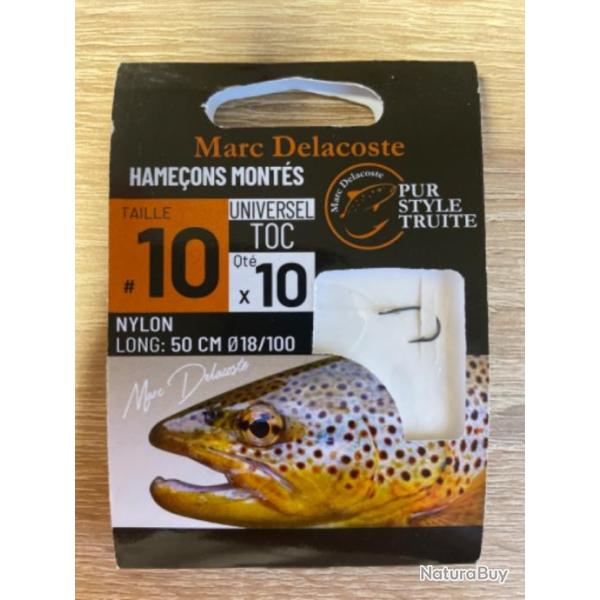 Hameons monts truite delacoste universel toc n10 0,18