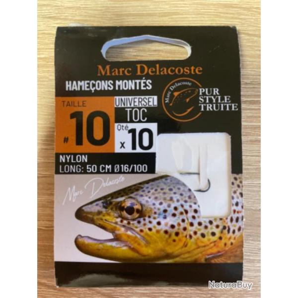 Hameons monts truite delacoste universel toc n10 0,16