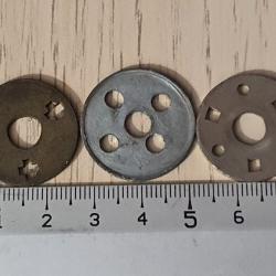 Lot 3 jetons à consommer sans marques. TOKEN machines à sous jeux