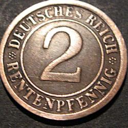 Allemagne piece de 2deuctches reich 1924 ttb+
