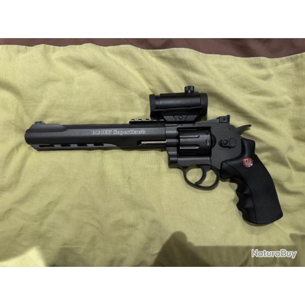 Rplique revolver Ruger Super Hawk 8 Pouces Co2 - 6 mm AIRSOFT