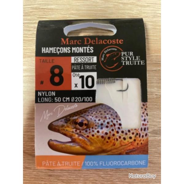 Hameons monts truite delacoste ressort pte  truite n8 0,20