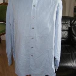 Chemise Cowboy western Old West FRONTIER T XL Bleu gris