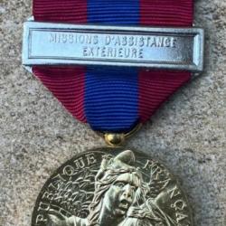 Médaille DefNat Troupes de Marine-Mission d'Assistance Exterieure