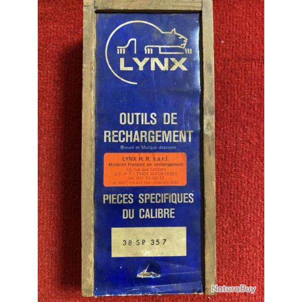 OCCASION - OUTILS DE RECHARGEMENT LYNX CAL. 38SP/357