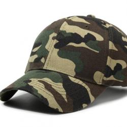 Casquette camouflage verte