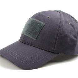Casquette Bleu marine velcro en façade