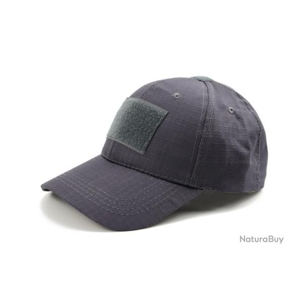 Casquette bleu marine velcro en faade