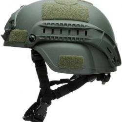 Casque Tactique Airsoft MICH 2000 ACH avec Visière Transparente - Protection et Modularité Avancées