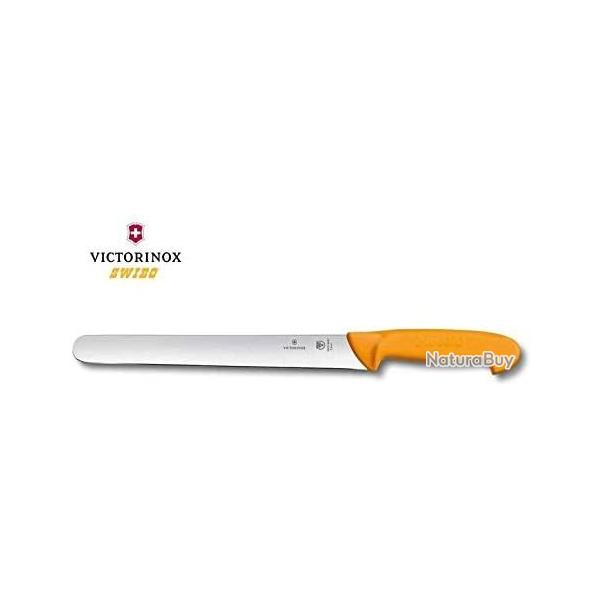 Victorinox Swibo 5.8441.25 Couteau  jambon bout ronds 25 cm