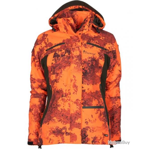 Veste femme hunter Pro Xtreme 2.0 Camou orange Couleur Strata Blaze