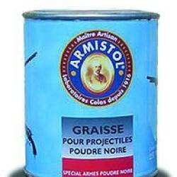 Promo chasse ! GRAISSE PROJECTILES POUDRE NOIRE 250ML