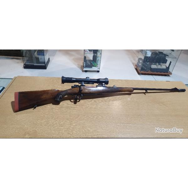 Carabine mauser 8x68s + lunette entirement remise  neuf