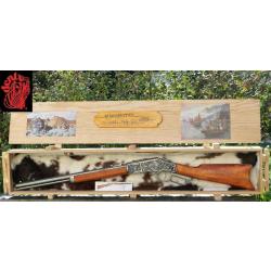 rare WINCHESTER DENIX - Carabine WINCHESTER 44/40 1873 avec boite décorée western EBR24WIN005