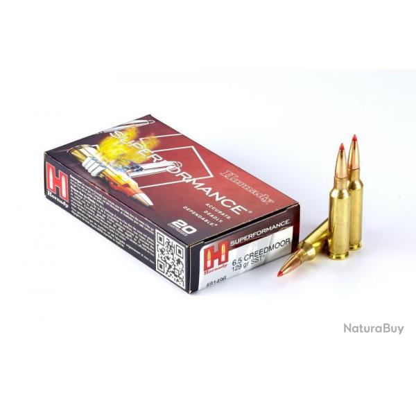 HORNADY 6.5 creedmoor SST 129 grains