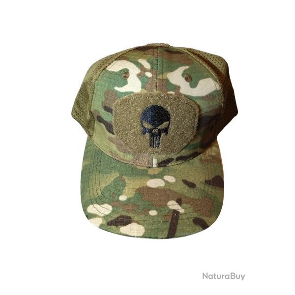 Casquette Punisher Treillis vert
