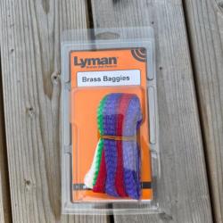 LYMAN Brass Baggies 7631391 - 12 sacs résistants pour trier / séparer les étuis dans un tumbler