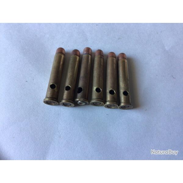 VENDU PAR LE-CUIRASSIER LOT DE 6 BALLES   PERCUSSION CENTRALE DE CALIBRE 6 MM VELODOG D'POQUE