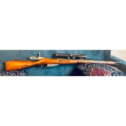 Mosin Nagant, model 1891/30, calibre 7,62x54r Mono matricule catégorie C