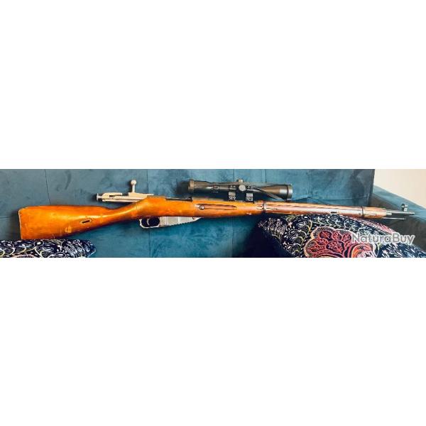 Mosin Nagant, model 1891/30, calibre 7,62x54r Mono matricule catgorie C