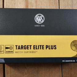 .223 rem RWS target elite plus 52 gr - boite 20