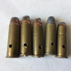 VENDU PAR LE-CUIRASSIER LOT DE 5 BALLES DIVERSES DE CALIBRE 44 REMINGTON MAGNUM