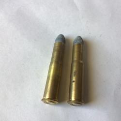 VENDU PAR LE-CUIRASSIER LOT DE 2 BALLES DE CALIBRE 11 MM MAUSER NDFS 43 MAUSER