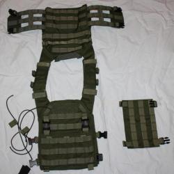 Porte plaque RPC Warrior Assault System vert OD