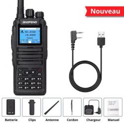 Baofeng DM 1701 - Talkie-Walkie Numérique & Analogique, Mode Touriste, Radio Amateur - PROMO