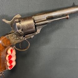 REVOLVER 1858 DE MARINE DATÉ S1865 cal 12mm à broche