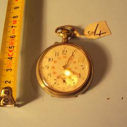 Montre à gousset  petit prix. Voir a restaurer remise en état pour horloger                      (4)