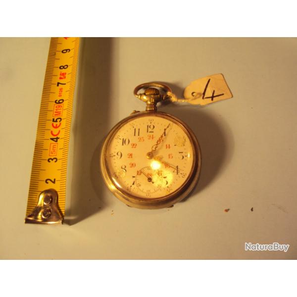 Montre  gousset  petit prix. Voir a restaurer remise en tat pour horloger                      (4)