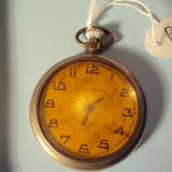 Montre à gousset  petit prix. Voir a restaurer remise en état pour horloger                      (B)
