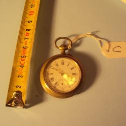 Montre à gousset  petit prix. Voir a restaurer remise en état pour horloger                      (C)