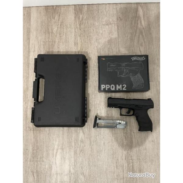 Walther PPQ M2 CO2  plombs cal 4,5mm 3j