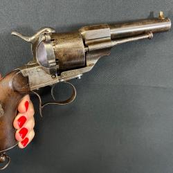 REVOLVER LEFAUCHEUX cal 12 mm à broche. carabinier italien