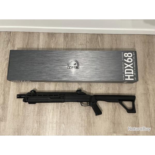 Pack Fusil  Pompe HDX T4E 16 Joules Cal.68