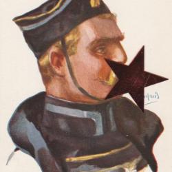 CPA -GUERRE / ILLUSTRATEUR E.m.DUPUIS NOS POILUS AERSCHOT N°638