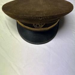 Ancienne casquette de garde de Chasse