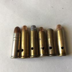 VENDU PAR LE-CUIRASSIER LOT DE 6 BALLES CALIBRE 357 MAGNUM ET 38 SPÉCIAL