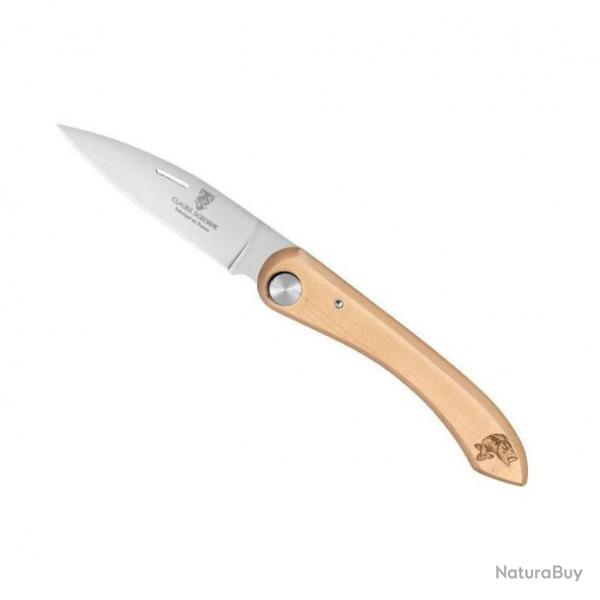 Claude Dozorme 4929.BT Couteau Capucin Buis Dcor Truite 12.5 CM