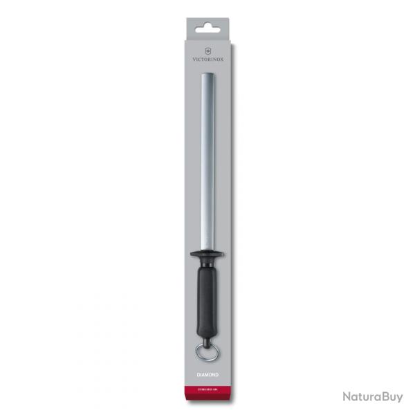 Victorinox 7.8323 Fusil De Cuisine Diamant, 26 Cm, Noir