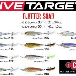 Live Target Flutter Shad 11 grs. 205