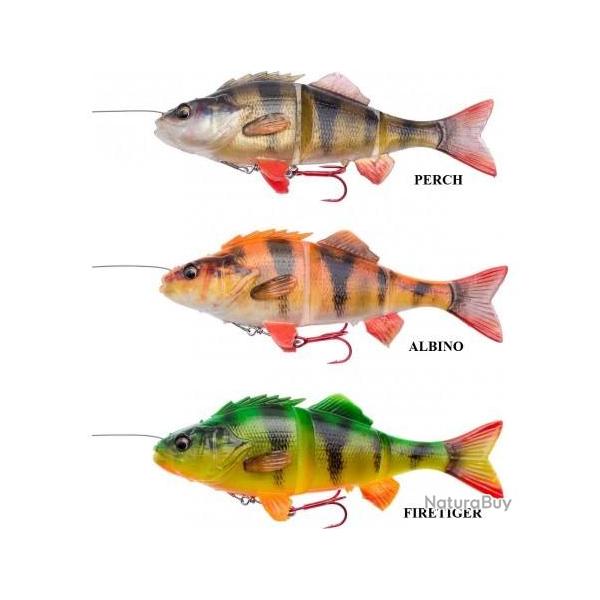 Savage Gear 4D Line Thru Perch 17 cm 63 grs. albino