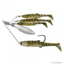 Live Target Baitball Spinner Rig : 3/8 oz . S . chartreuse/silver