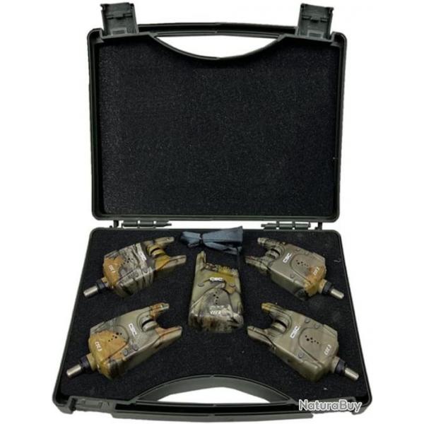 Coffret dtecteur Carp Spirit CSC3 CAMO 4+1